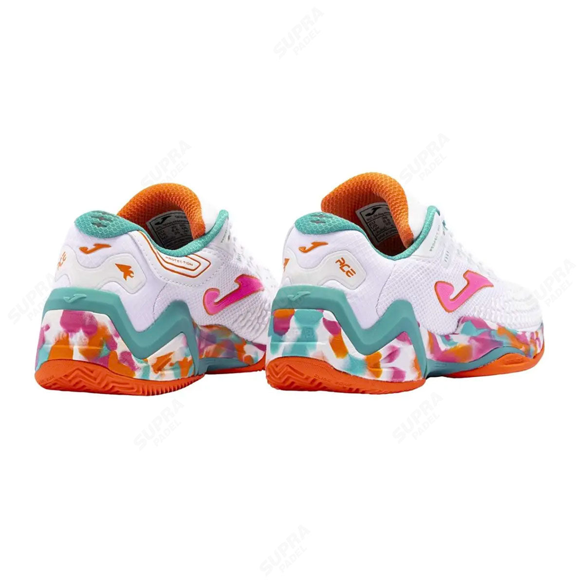 Zapatilla Joma Mujer Ace Lady 2302 White Orange – SUPRA Padel