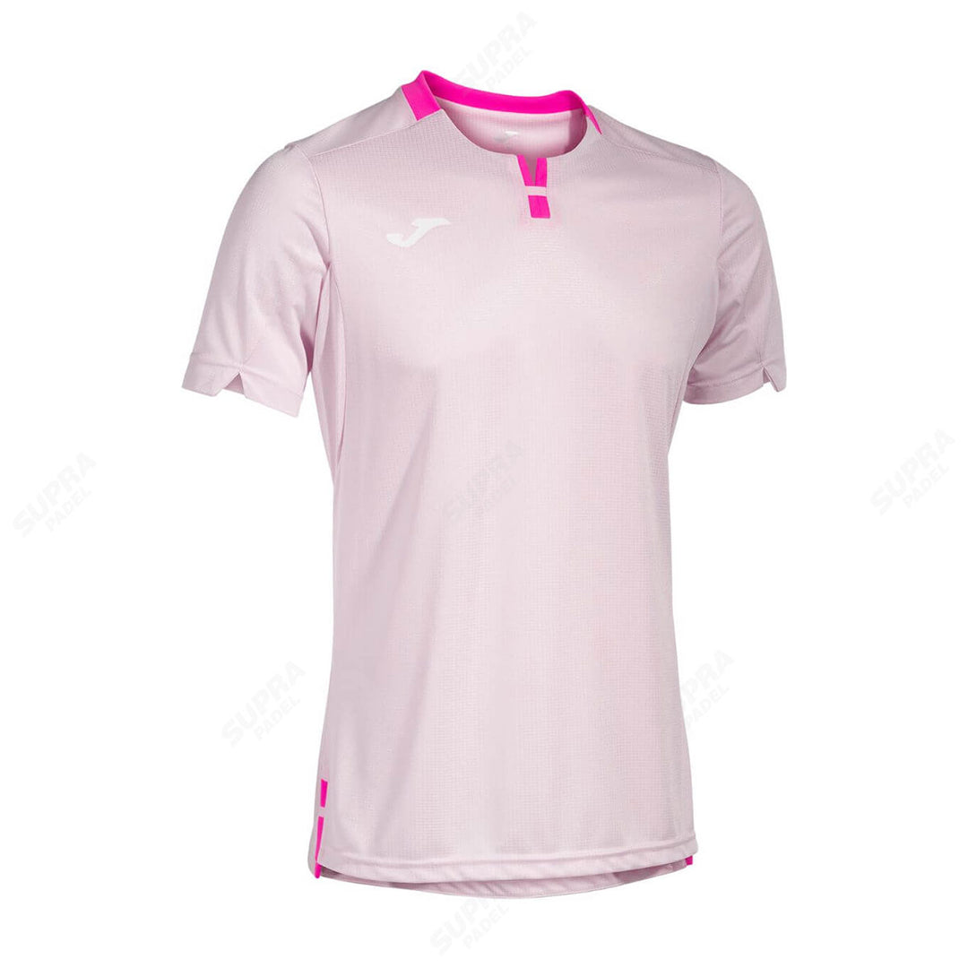 Polera Joma Ranking Manga Corta Rosa