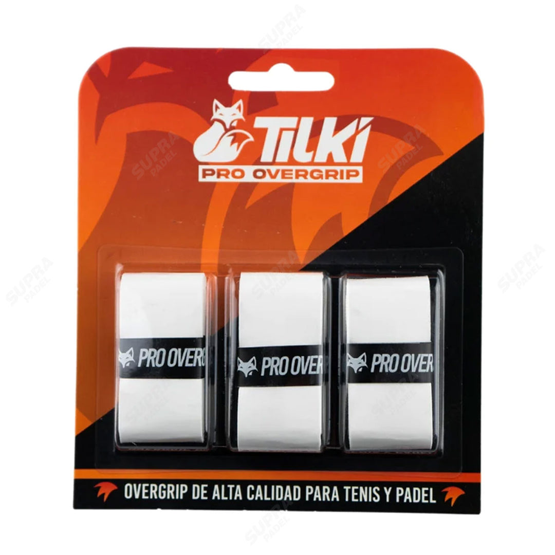 Overgrip Tilki Pro Blanco x 3 unidades