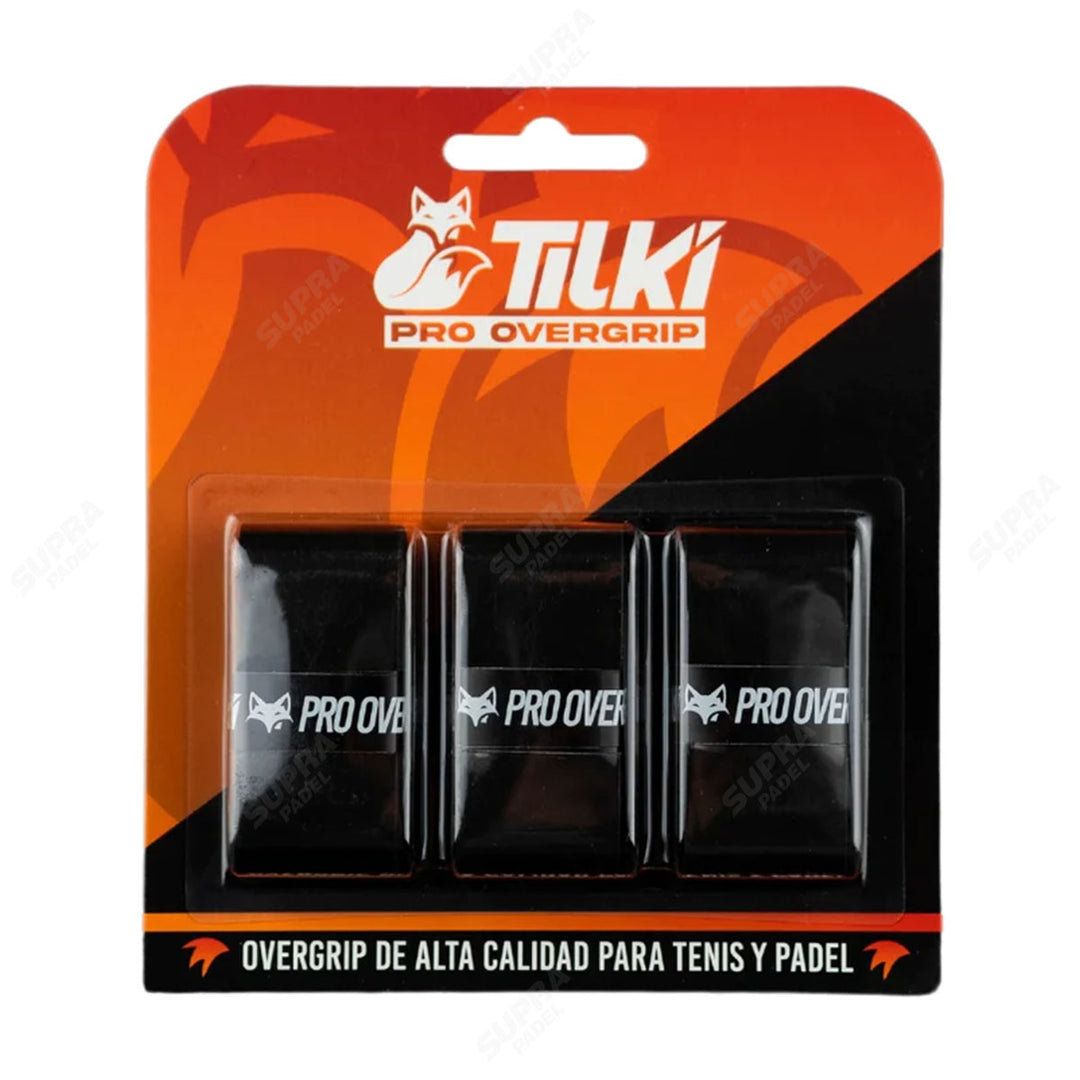Overgrip Tilki Pro Negro x 3 unidades