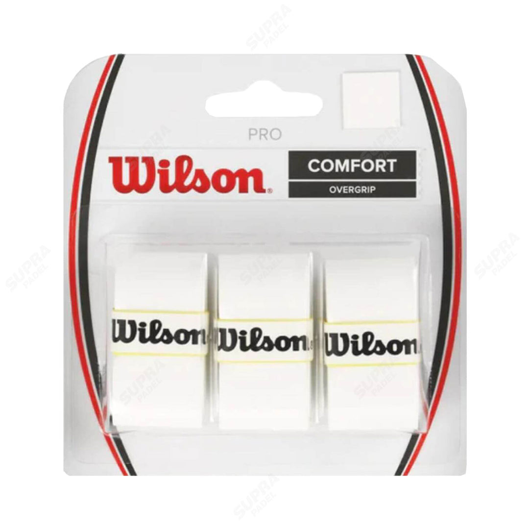 Overgrip Wilson Pro Comfort Blanco x 3 unidades