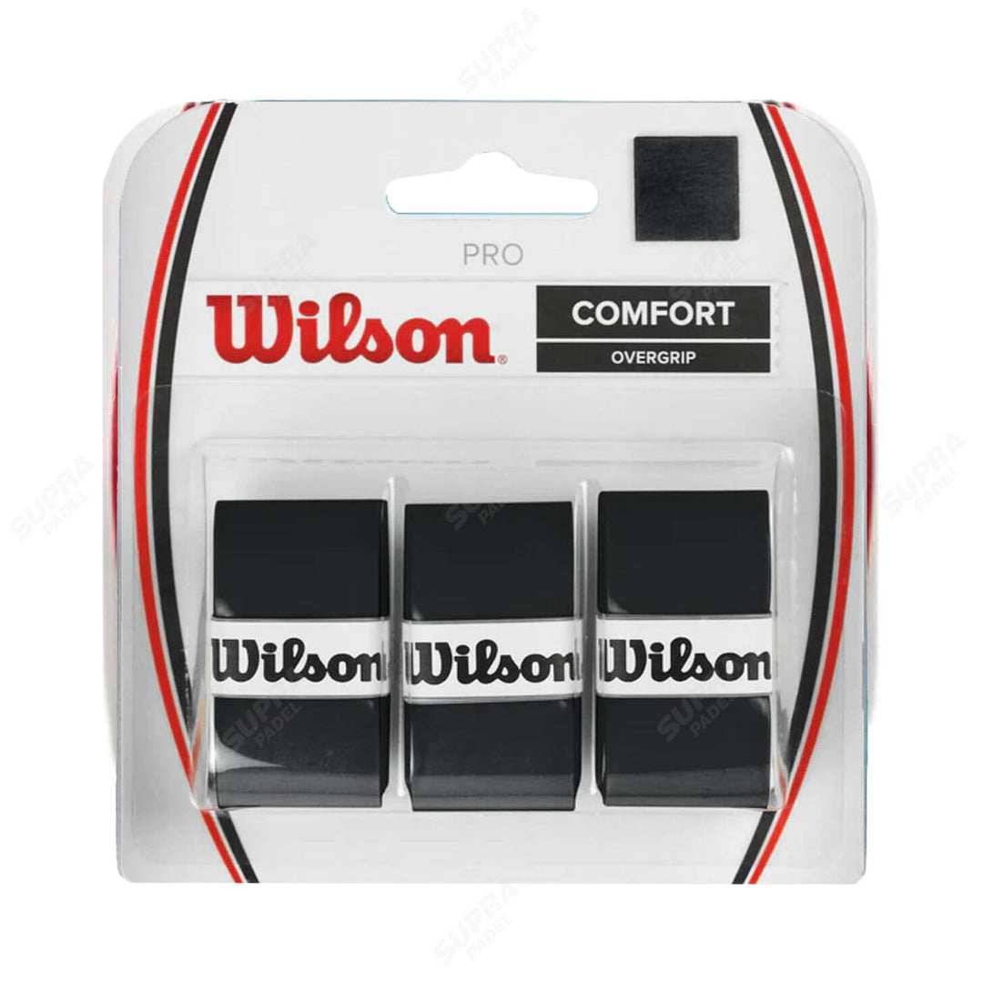 Overgrip Wilson Pro Comfort Negro x 3 unidades