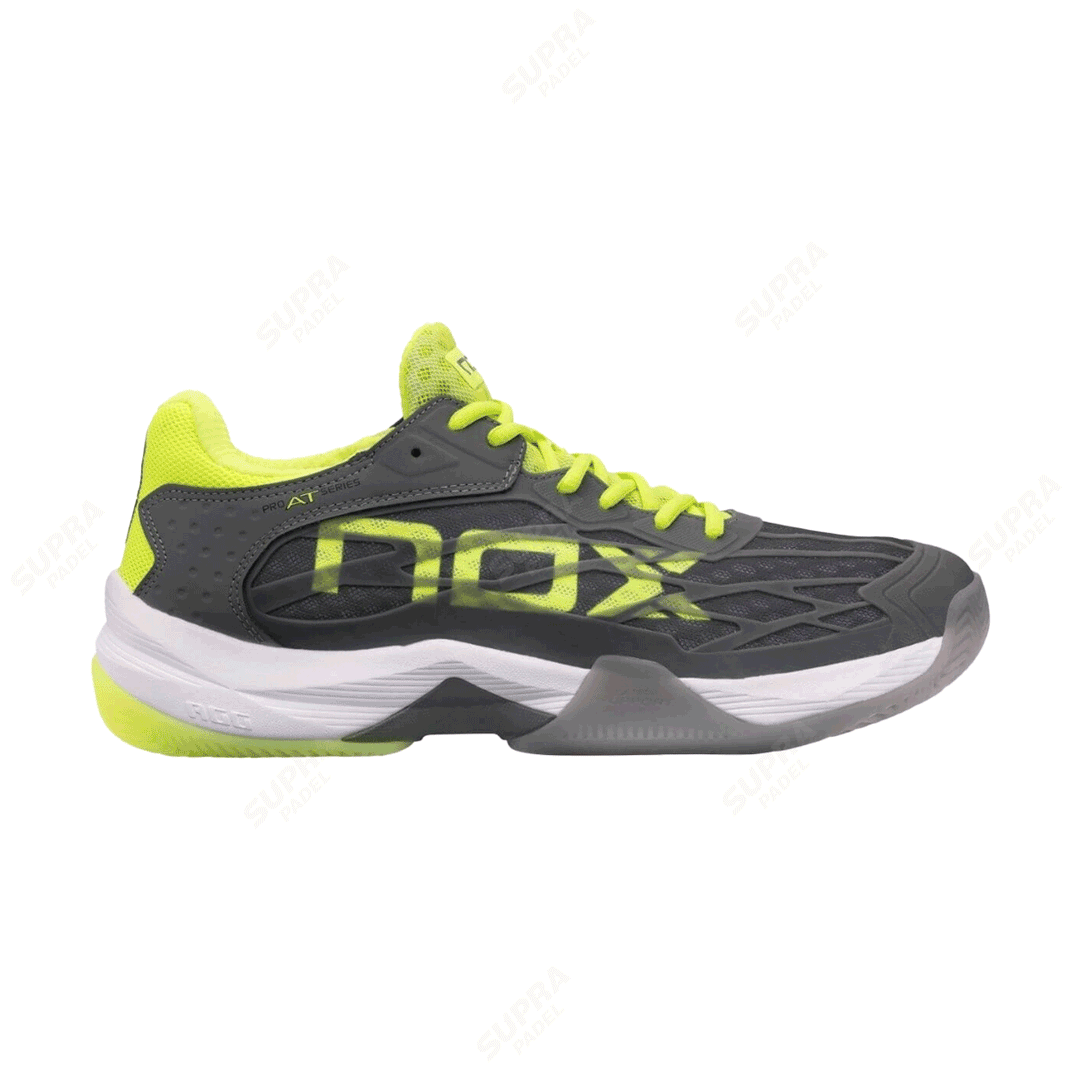 Zapatilla NOX AT10 Lux Gris-Amarillo Fluor