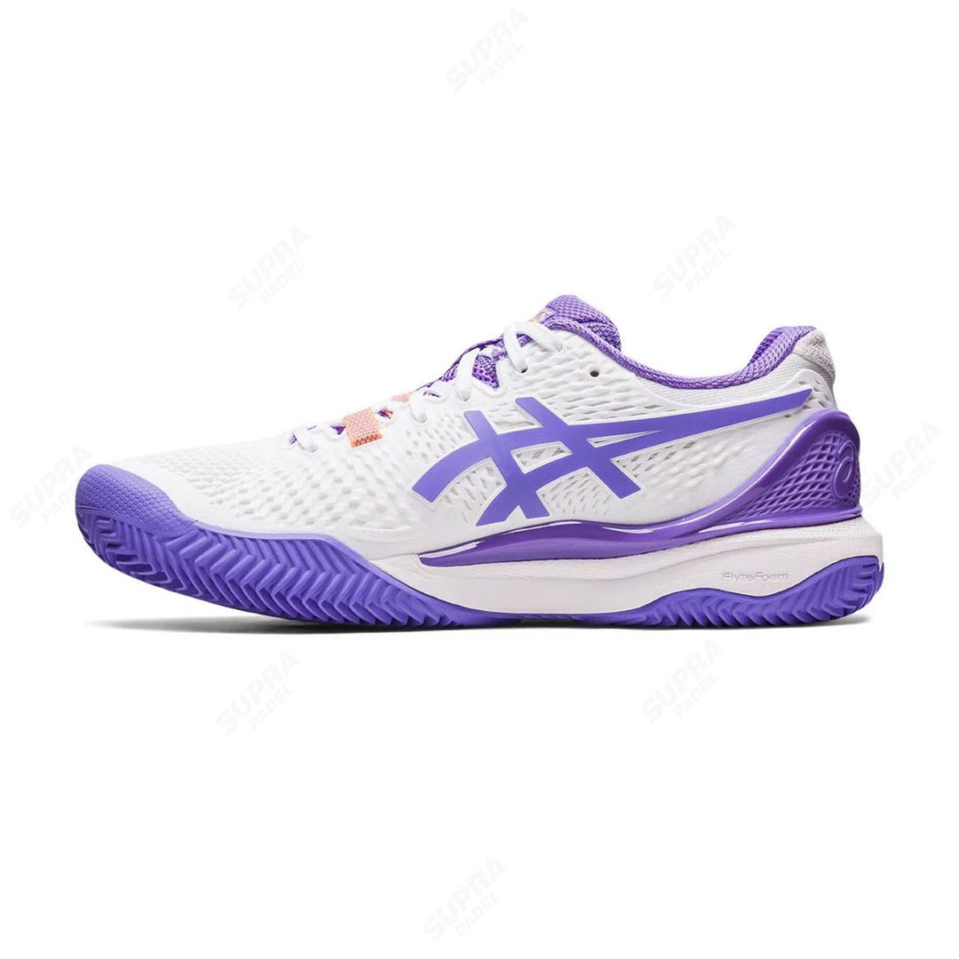 Zapatilla Asics Mujer Gel Resolution 9 Clay Blanco