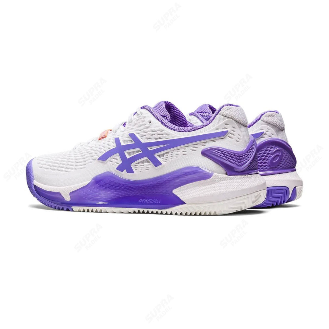 Zapatilla Asics Mujer Gel Resolution 9 Clay Blanco