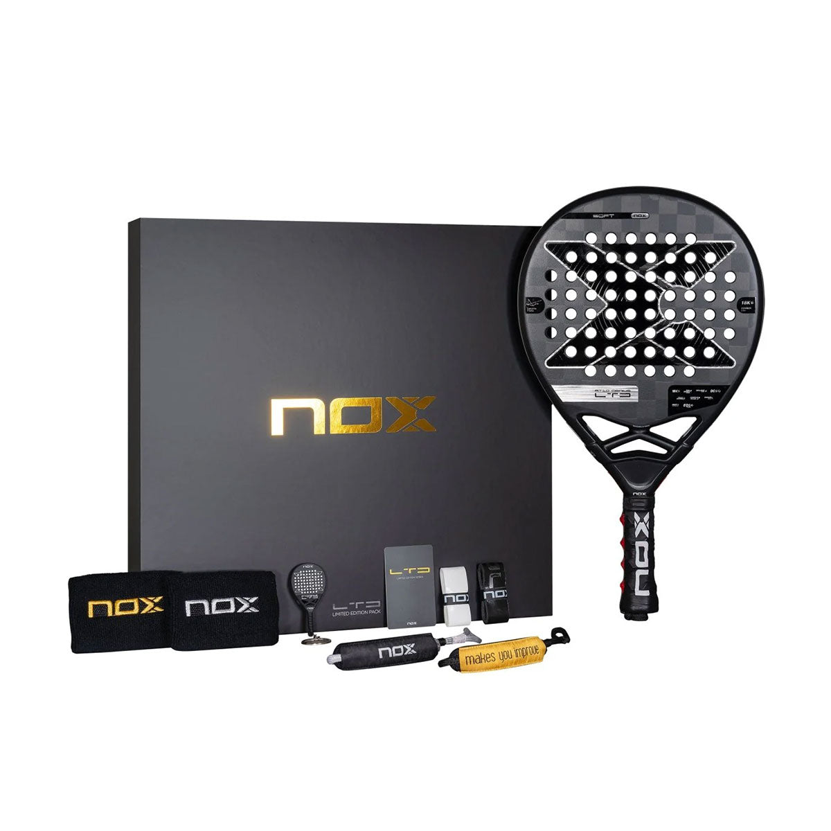 Pala NOX Pack AT10 Genius LTD 2025 - Agustin Tapia LIMITED EDITION