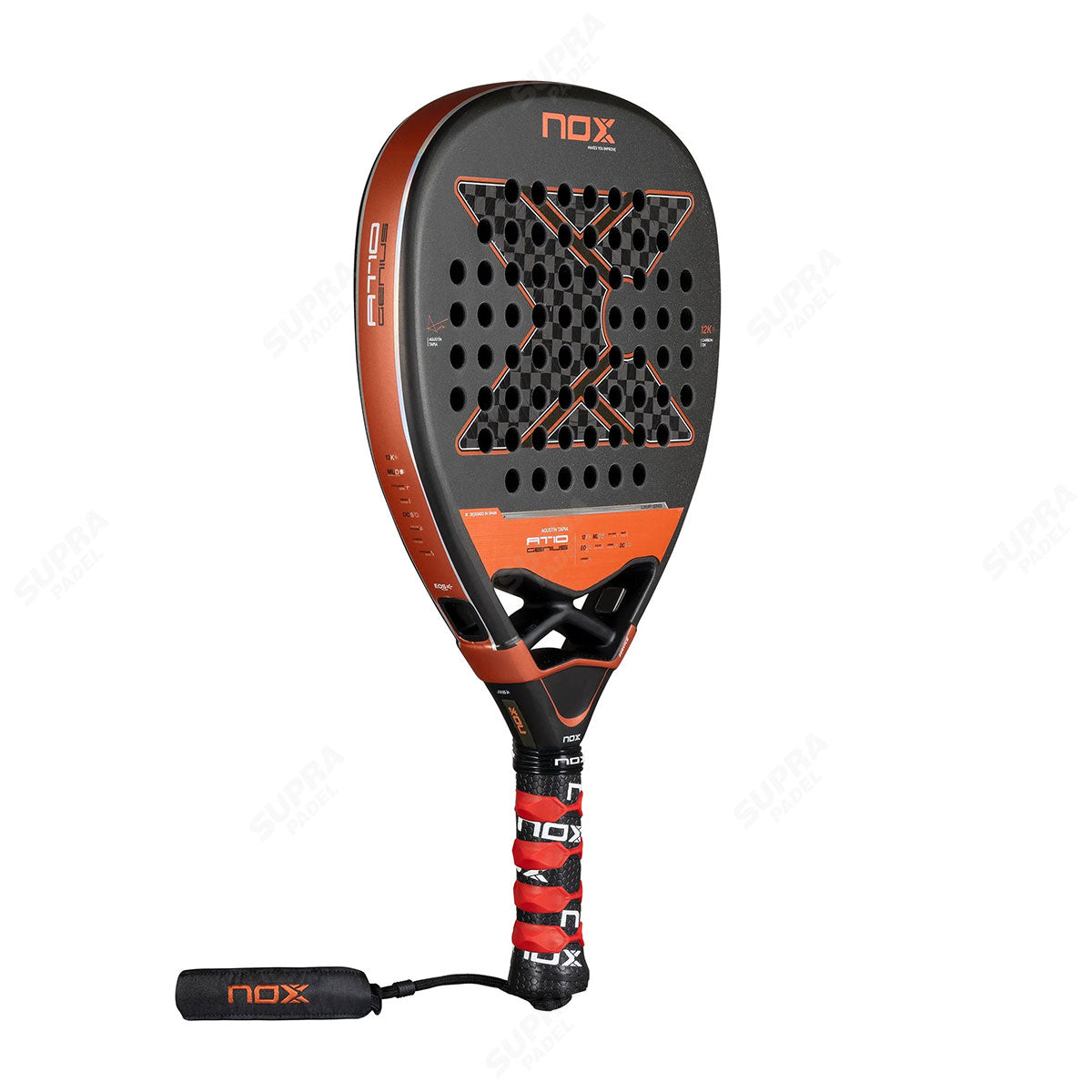 Pala NOX AT10 Luxury GENIUS ATTACK 12K 2025 by Agustín Tapia