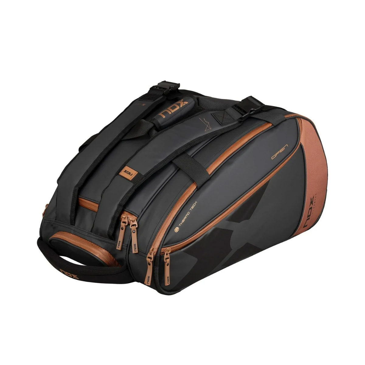 Bolso Paletero NOX Open Series Black/Brown 2024/2025 – SUPRA Padel