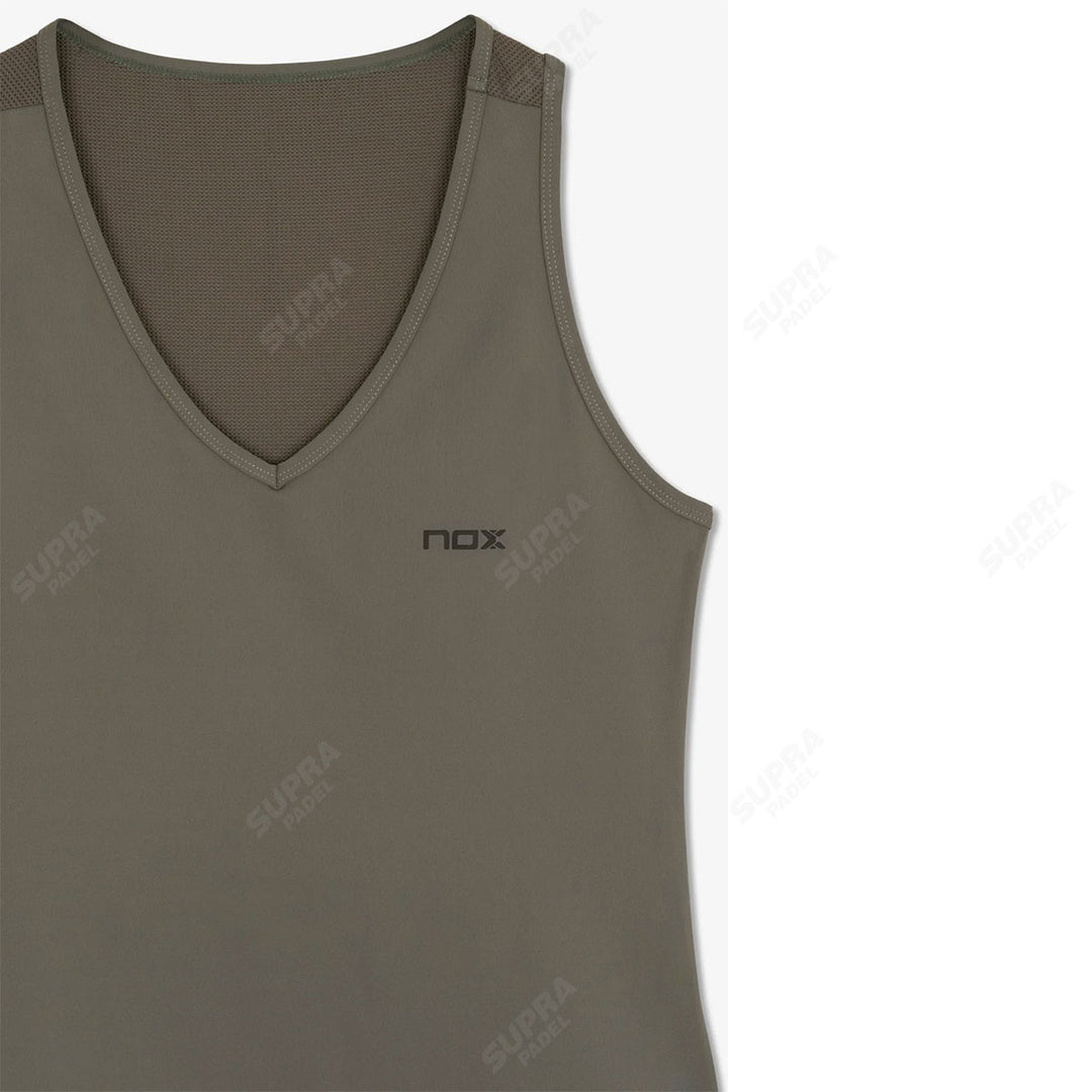 Polera NOX Mujer Pro Tirantes Verde Oliva