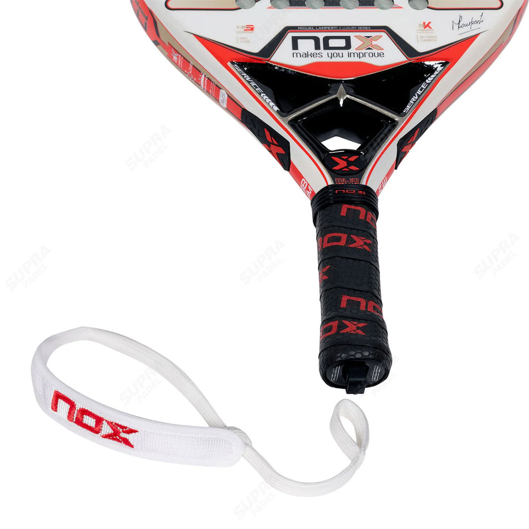 Cordón de seguridad tipo muñequera NOX SmartStrap® Luxury Blanca