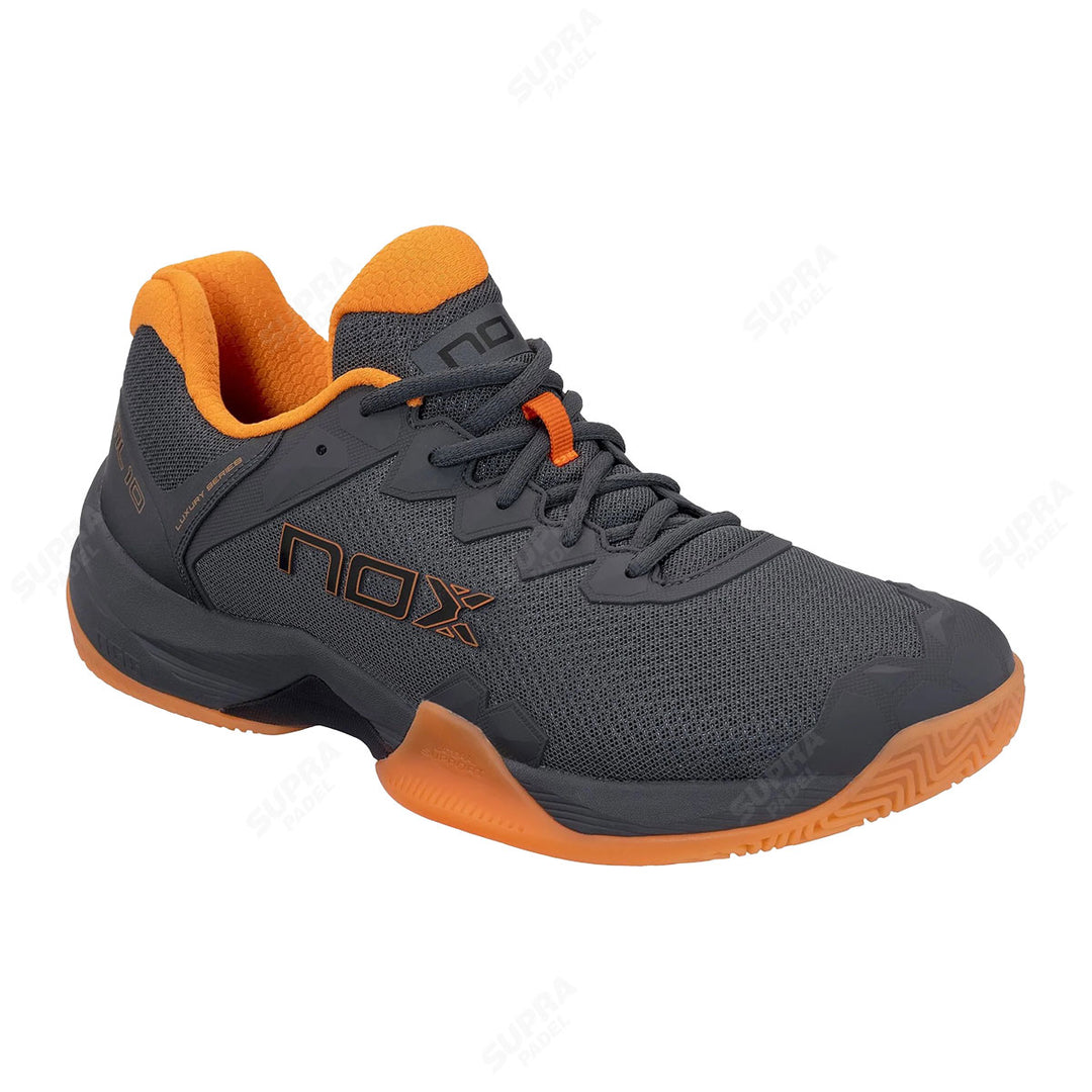 Zapatilla NOX ML10 HEXA Gris - Naranja