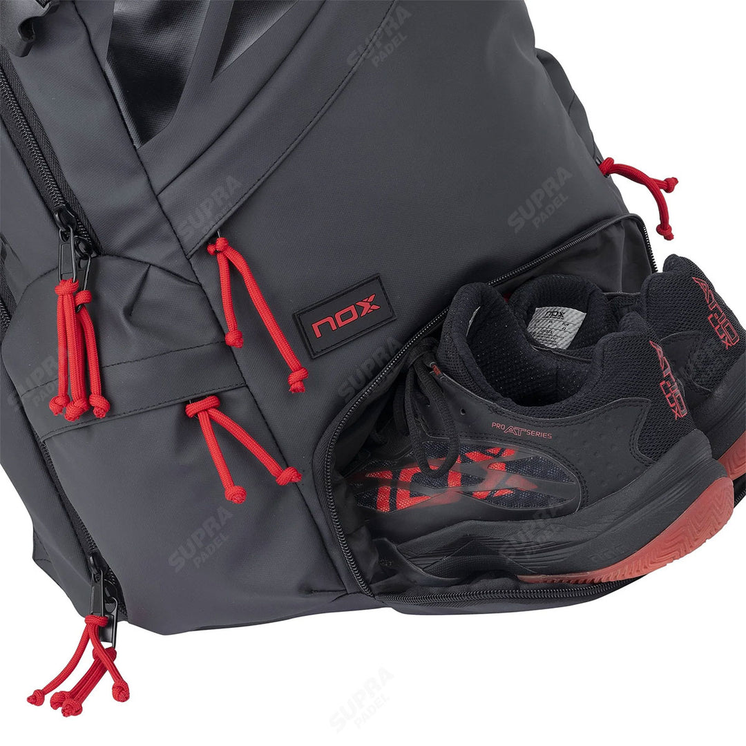 Mochila NOX AT10 TEAM SERIES NEGRA ROJA