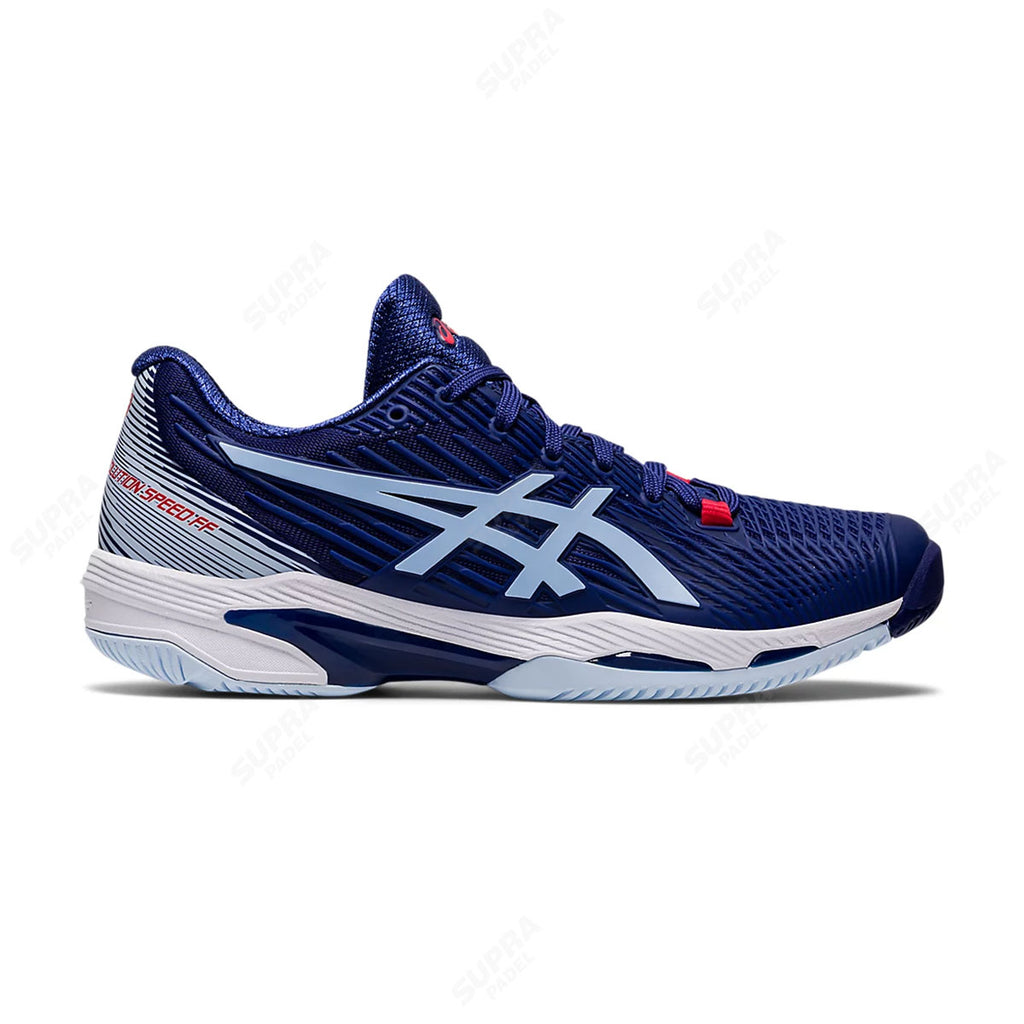 Zapatilla Asics Mujer Solution Speed FF 2 Azul Celeste – SUPRA Padel