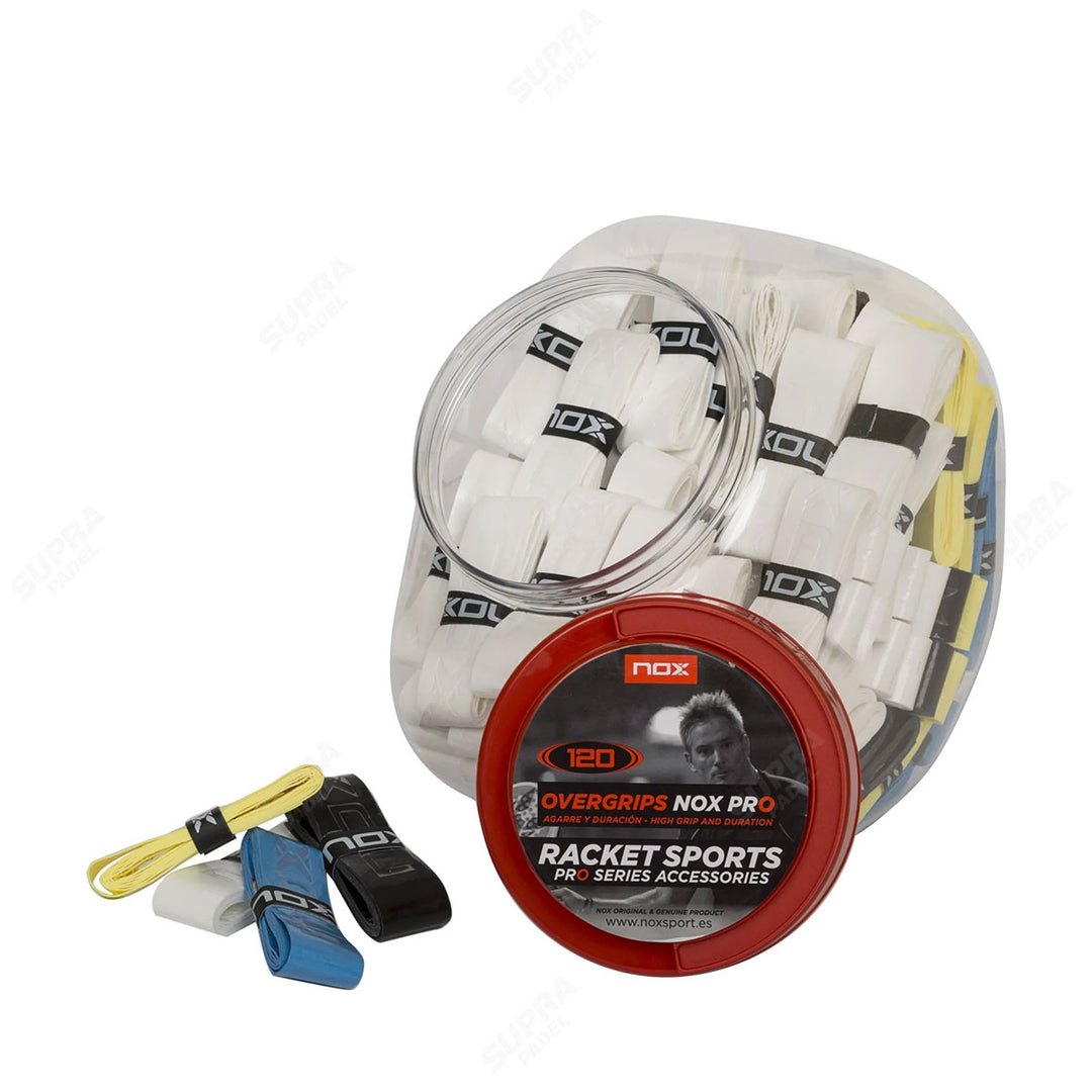 Overgrip NOX Pro Colores Tambor de 120 unidades