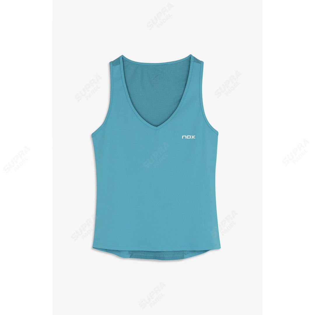 Polera NOX Mujer Pro Tirantes Azul Capri