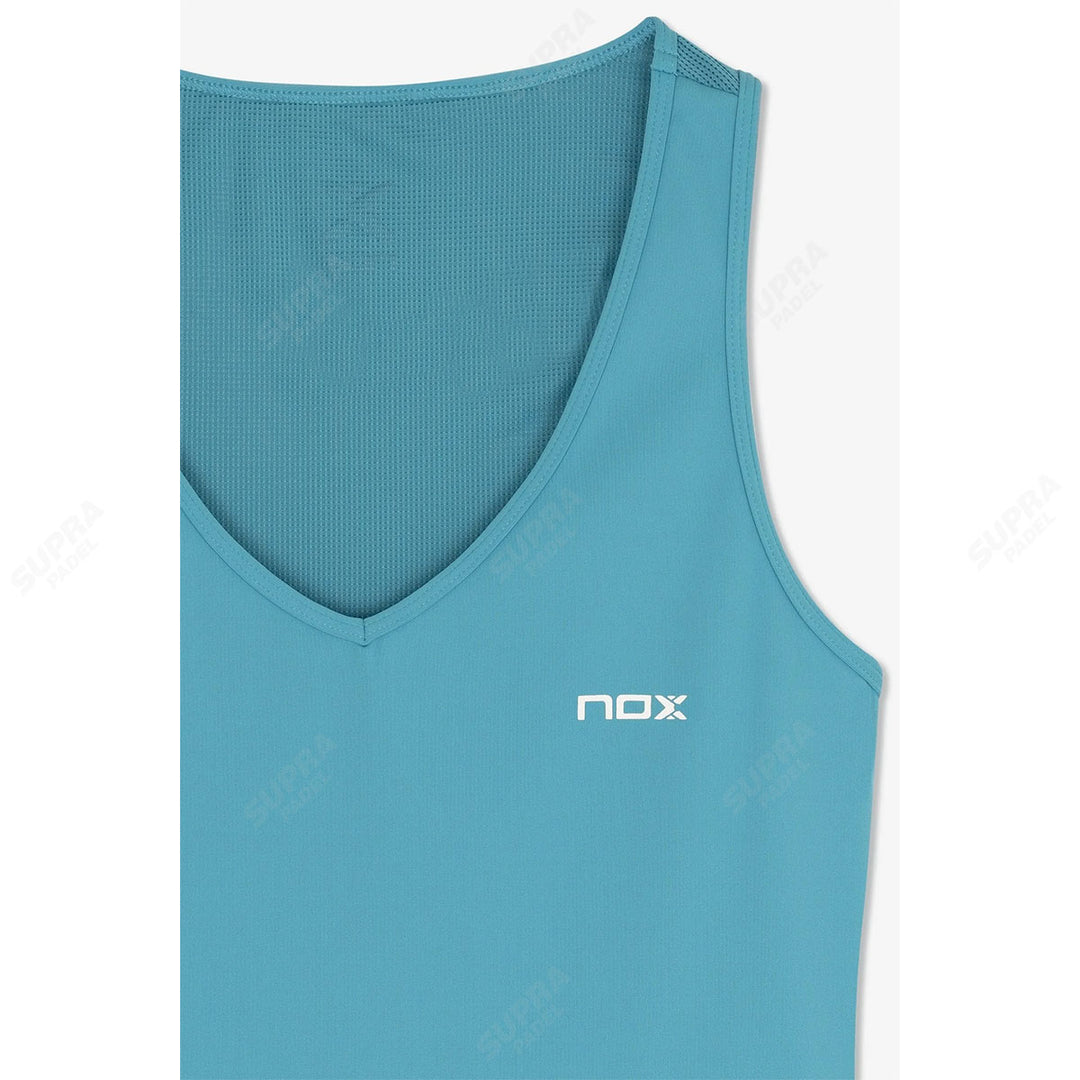 Polera NOX Mujer Pro Tirantes Azul Capri