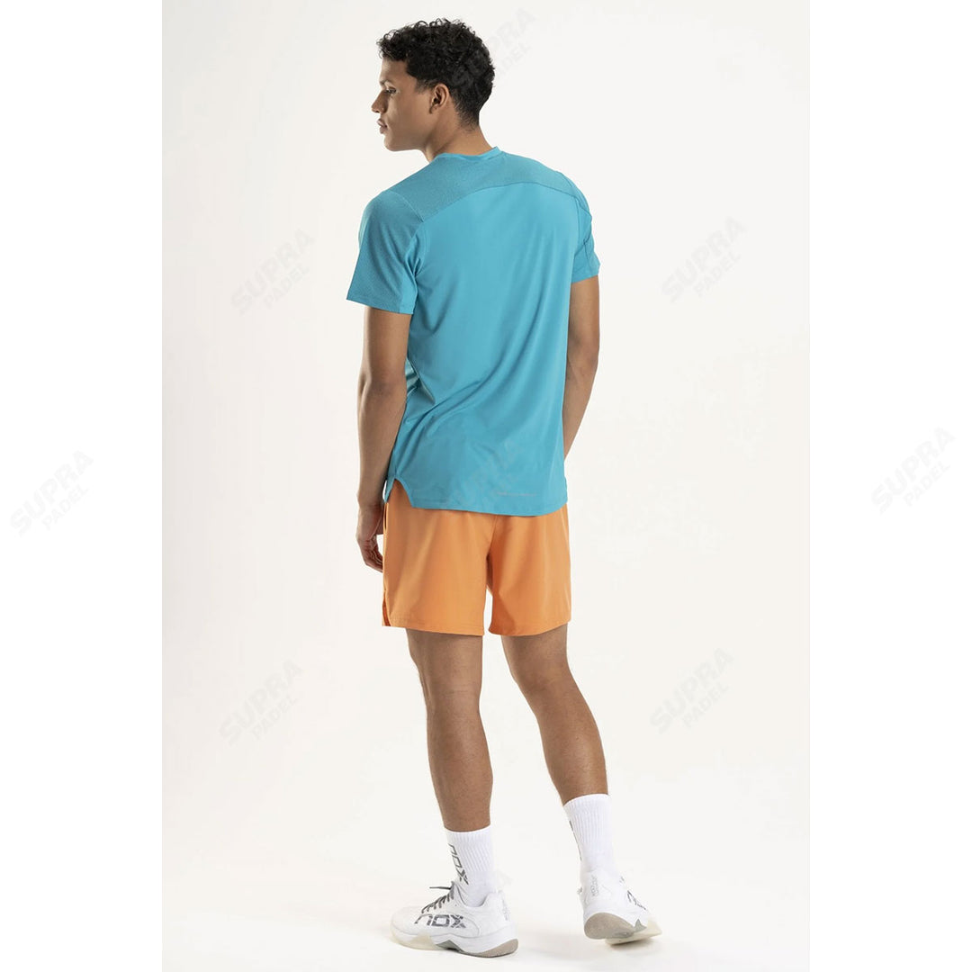 Polera NOX Hombre Pro Fit Azul Capri