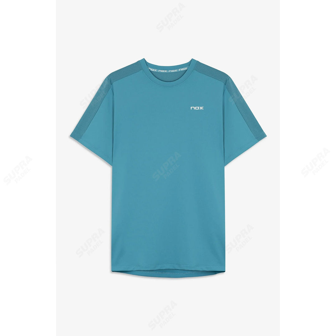 Polera NOX Hombre Pro Fit Azul Capri