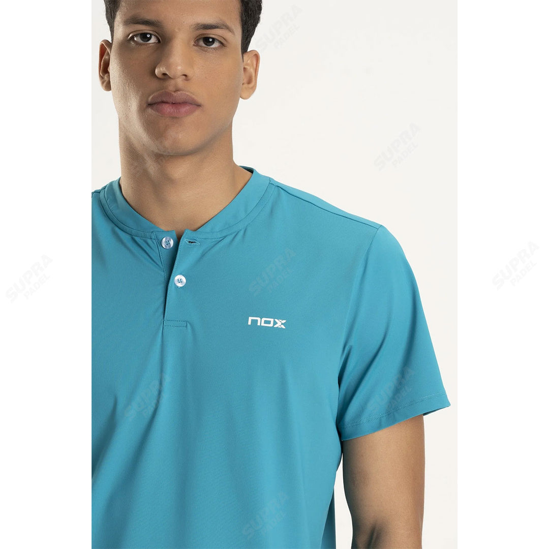 Polo deportivo NOX Hombre Pro Azul Capri