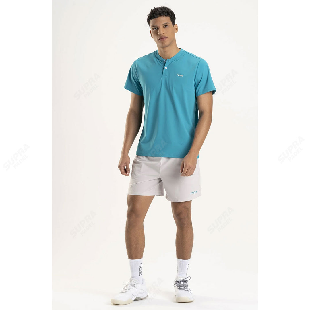 Polo deportivo NOX Hombre Pro Azul Capri