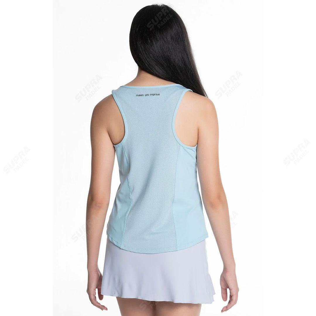 Polera Tirantes NOX Mujer Pro - Fit Azul Cielo