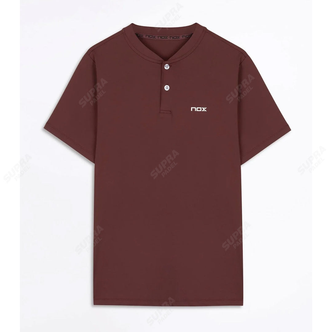 Polera NOX Hombre Pro Regular Granate