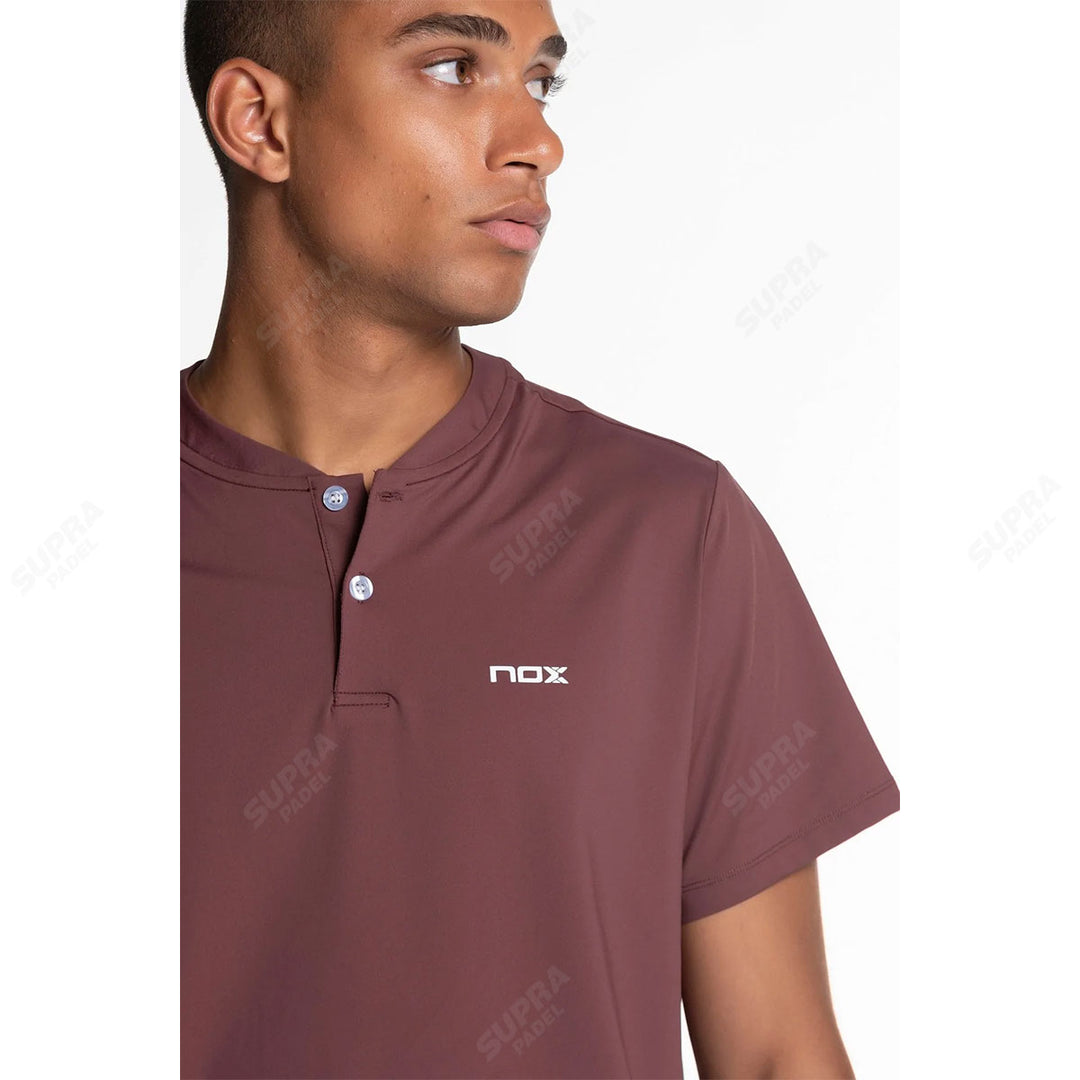 Polera NOX Hombre Pro Regular Granate