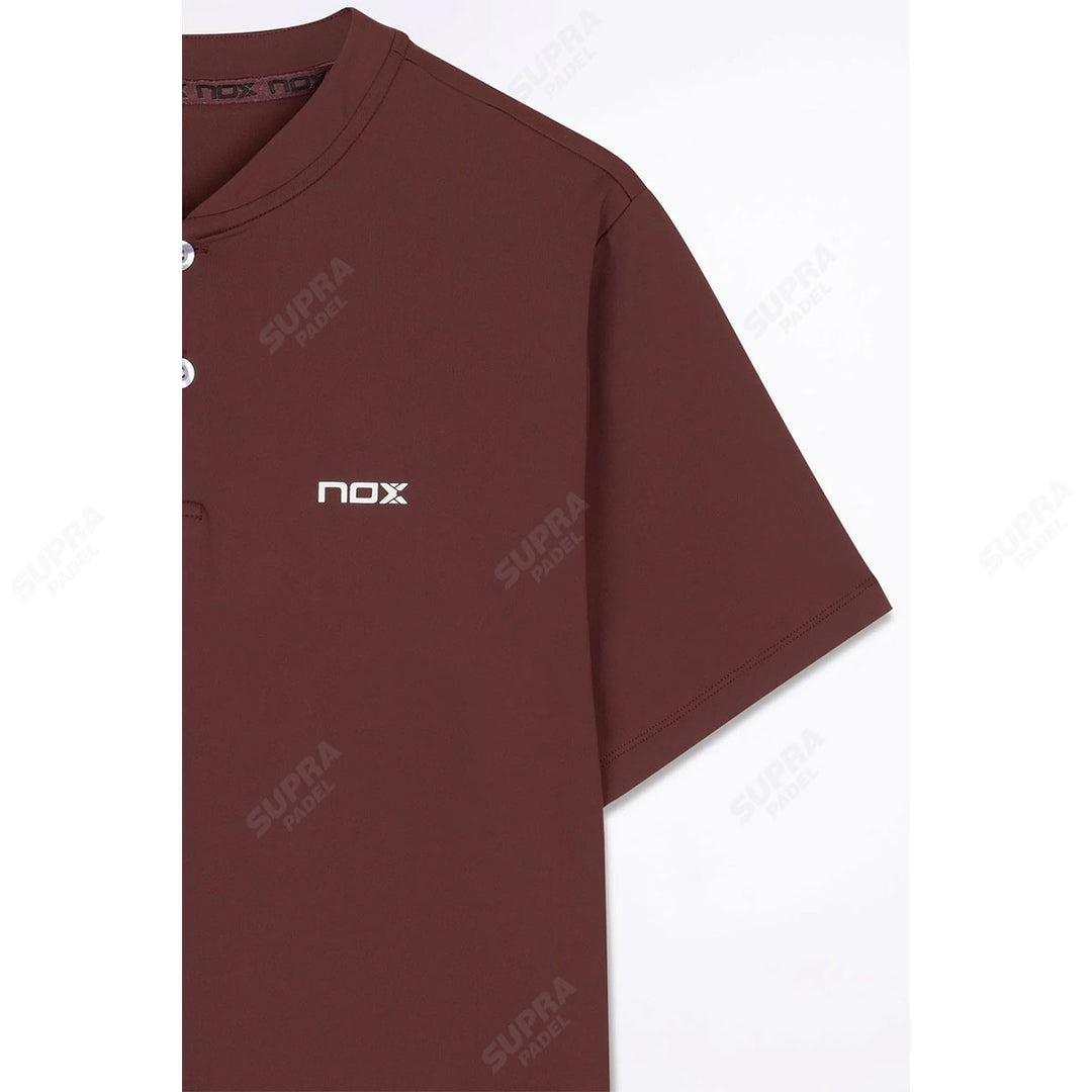 Polera NOX Hombre Pro Regular Granate