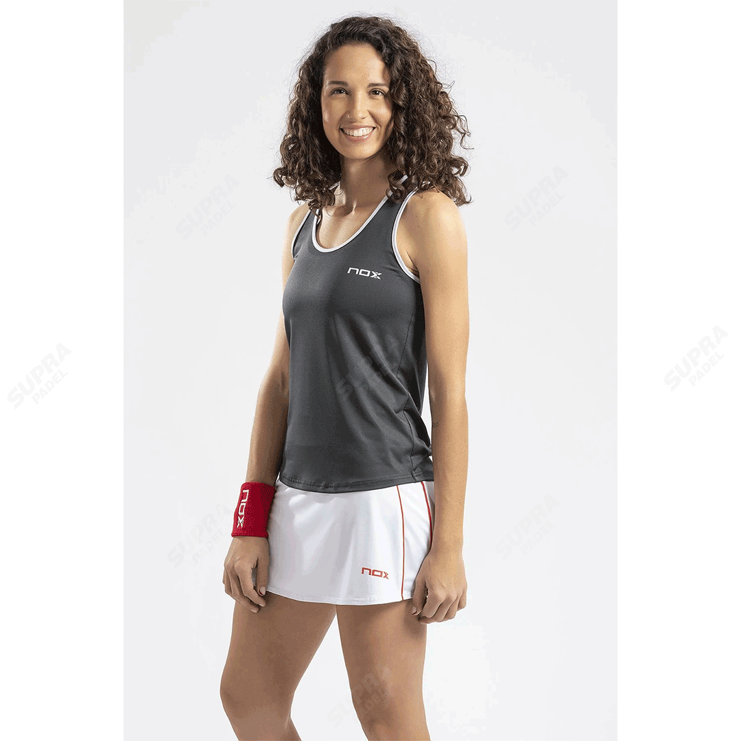 Polera NOX Mujer Team Plomo