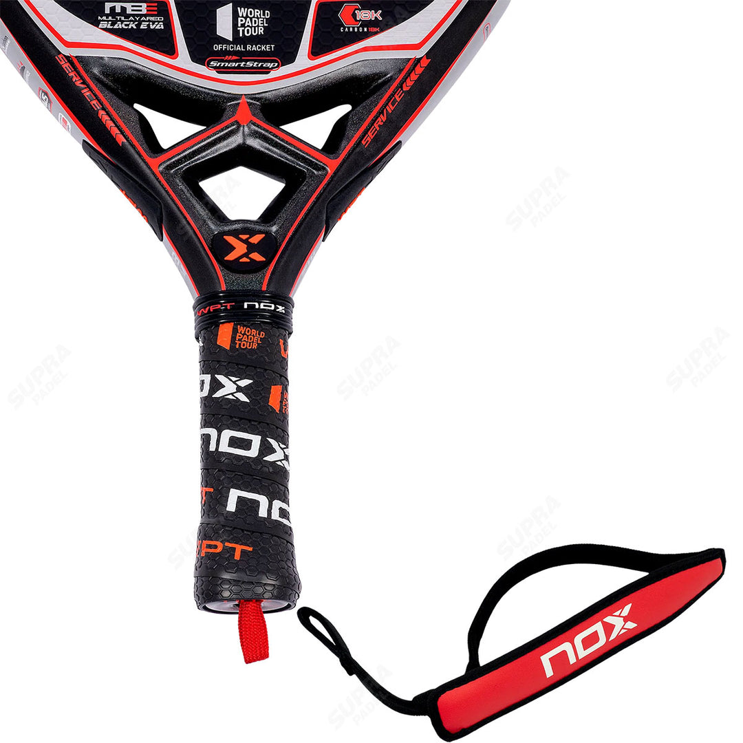 Cordón de seguridad tipo muñequera NOX SmartStrap® Luxury Rojo