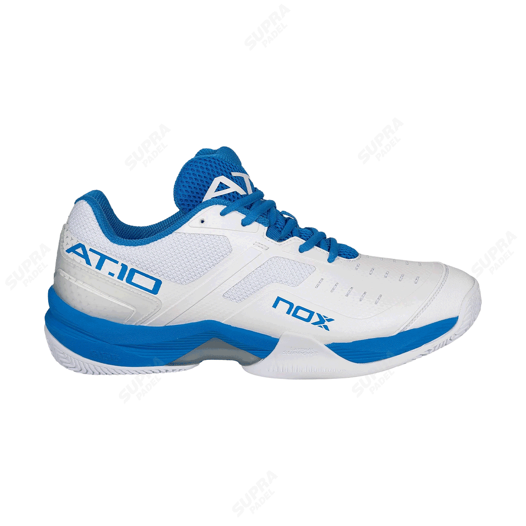 Zapatilla NOX AT10 Blanco-Azul