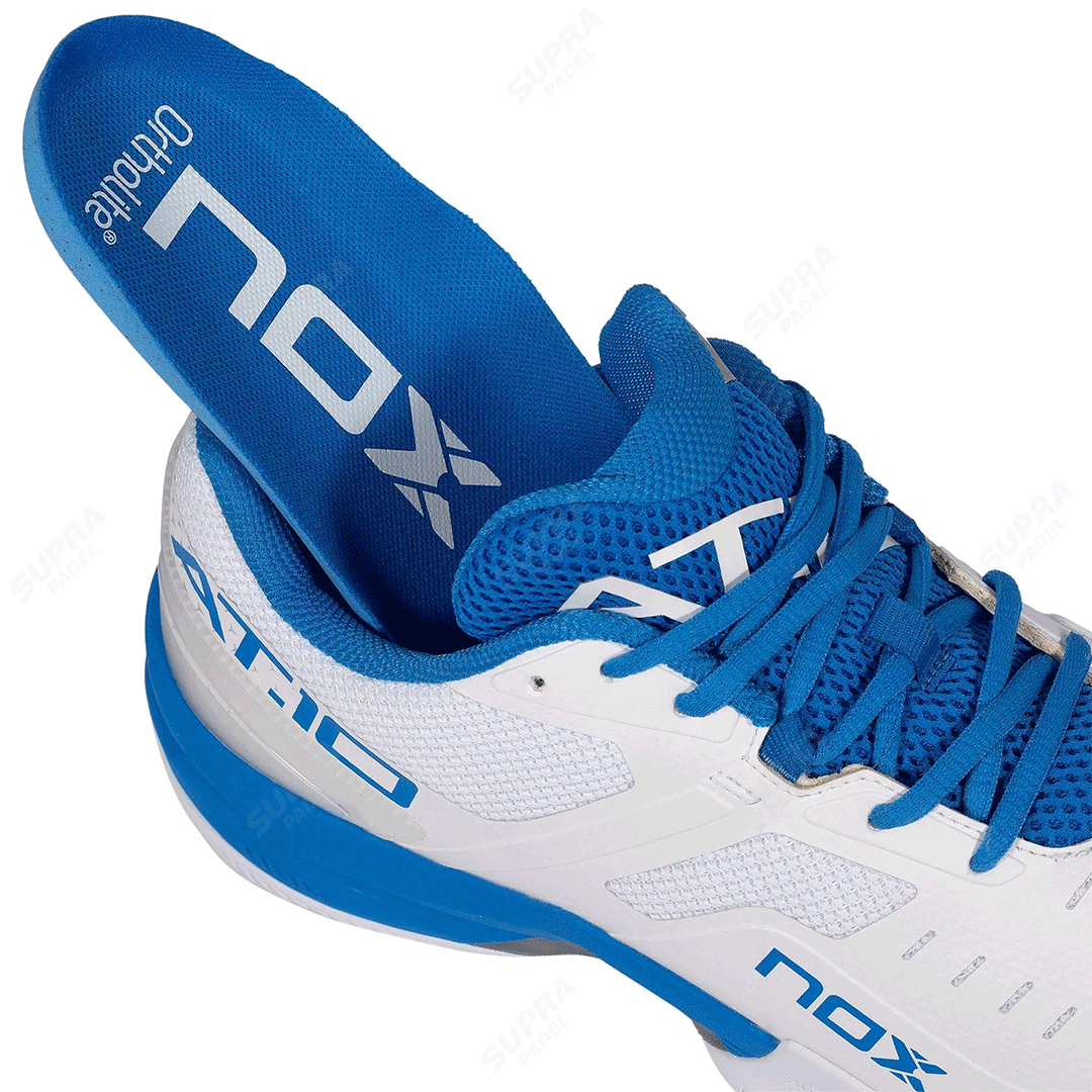 Zapatilla NOX AT10 Blanco-Azul